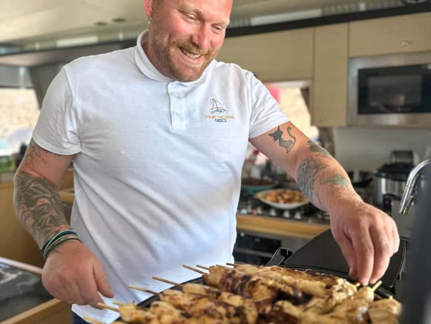 Mykonos Cruise: Prosecco, BBQ, Sailing Demo & Delos Stop - Delos gives the cruise its cultural weight