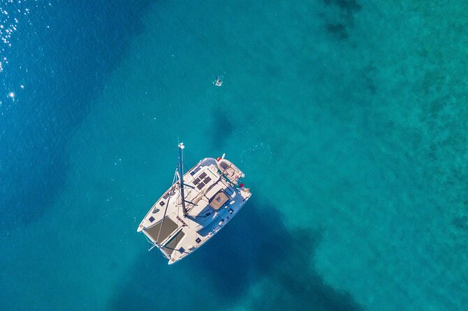 Mykonos: Private Catamaran Cruise—Hotel Pickup, BBQ & Drinks - Day cruise or sunset sailing?