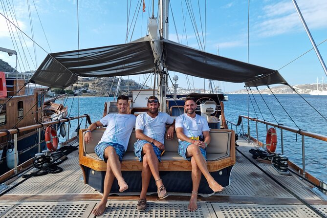 Mykonos Sail Cruise to Rhenia, Guided Tour of Delos, Lunch&Drinks - A six-hour Aegean day from Mykonos