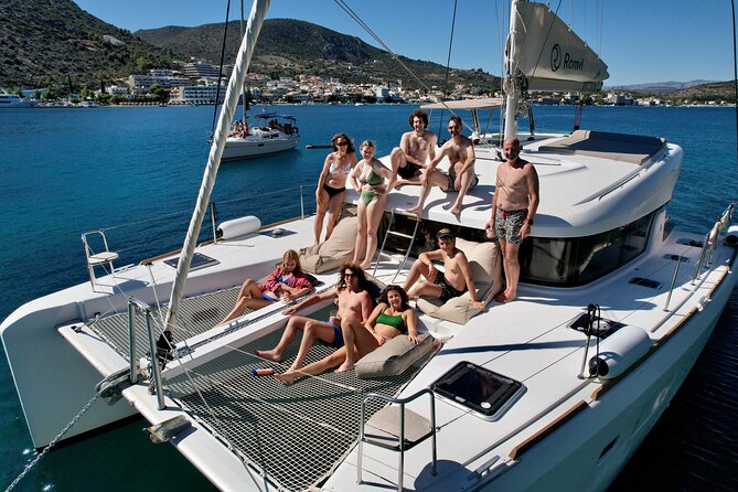 Nafplio Catamaran Full Day Sailing Private Cruise - Romvi, the day’s most interesting stop