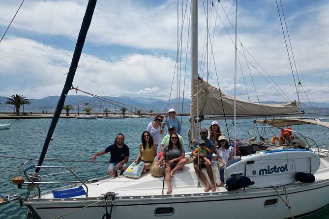 Nafplio Sun Sail Cruises | Semi-Private | With Full Meal - Food, drinks, and equipment included in the fare
