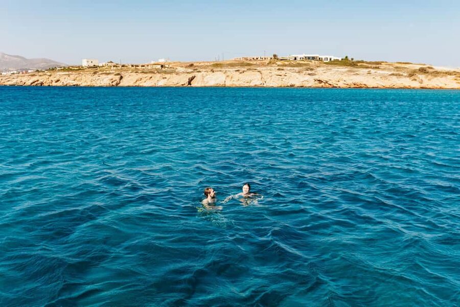Naxos: Sailing Cruise with Lunch & Drinks - Swimming and snorkeling in sheltered coves