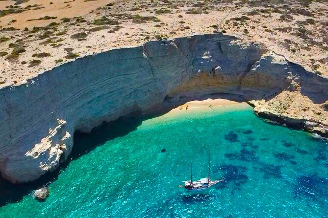 One Full Day of True Sailing to South Naxos & Koufonisi SY AGERAS - Circumnavigating Kato Koufonisi