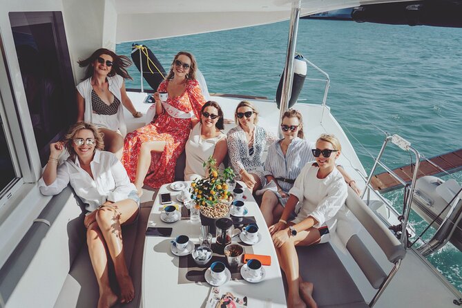 Panormo: Luxury Sunset Catamaran Cruise Sushi & Open Bar - Swimming, Snorkeling, and the Pink Flamingo