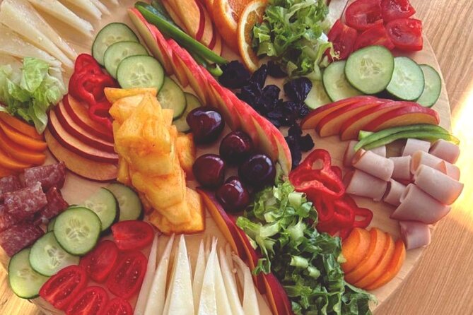 Panormo: Luxury Sunset Catamaran Cruise Sushi & Open Bar - Sushi, Fruit, and an Open Bar