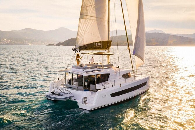 Panormo: Luxury Sunset Catamaran Cruise Sushi & Open Bar - The Sunset Sail Back to Panormo