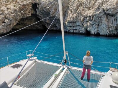 Catamaran Cruise with Swimming, Meal and Drinks
