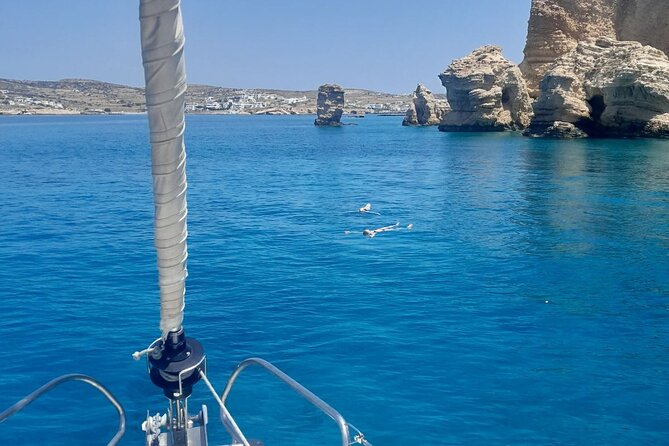 Paros Semi private Full day Sailing cruise - Southern Naxos and the afternoon sail