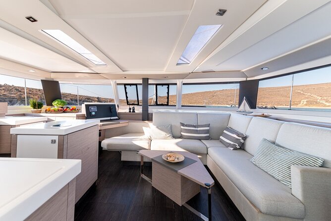 Private 5-Hour Cruise on Brand-New Luxury Catamaran in Mykonos - A possible view of Delos