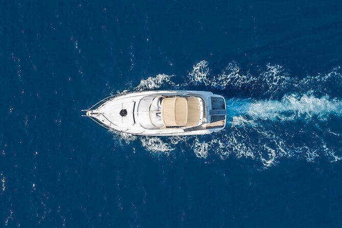 Private all included yacht Tour in Santorini - Thirasia adds the meal and island stop