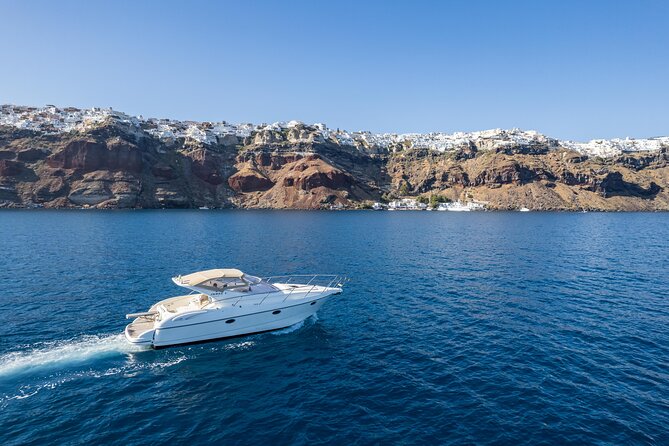 Private all included yacht Tour in Santorini - Hotel pickup keeps the day simple