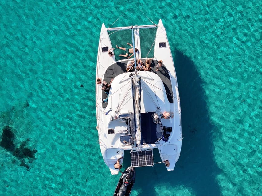 Private Catamaran Cruise Mykonos Delos with Meals & SUP - The crew and the feel onboard