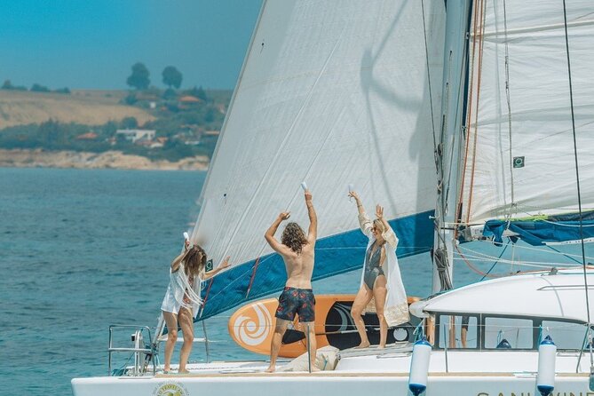 Private Half Day cruise on Catamaran in Corfu - Crew service and special occasions