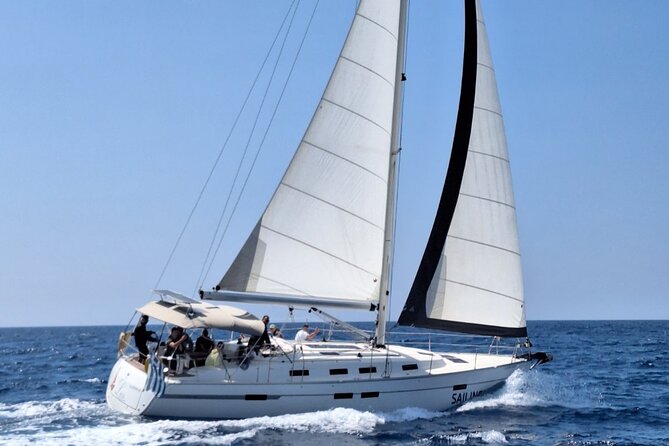 Private Luxury Sailing Trips to Dia Island - Fishing From the Sailboat