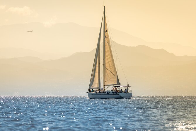 Private Magic Sunset Sailing Trip to DIA in Heraklion,Crete(4,5H) - Champagne, fruit, and a simple onboard meal