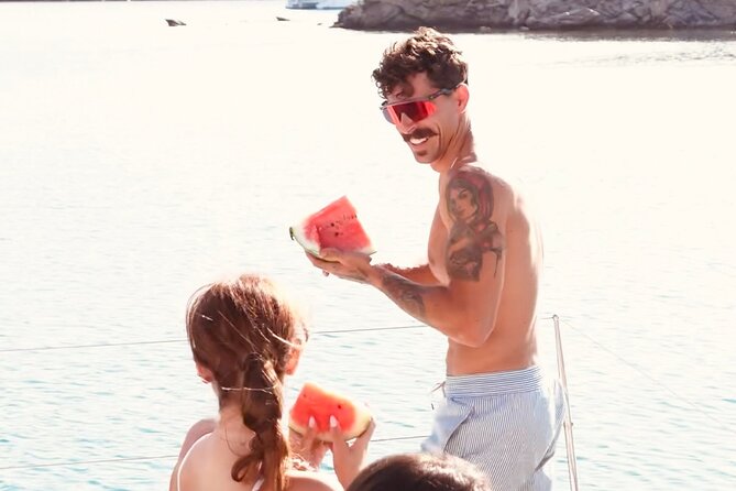 Private Mykonos Catamaran Day Cruise with Meals & Water Toys - Starting at Ornos, not the cruise port
