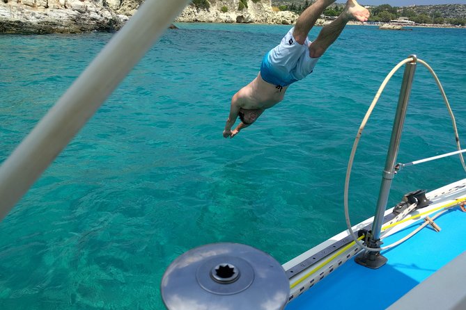 Private Sail in Chania - Paleosouda lagoon and the main swim