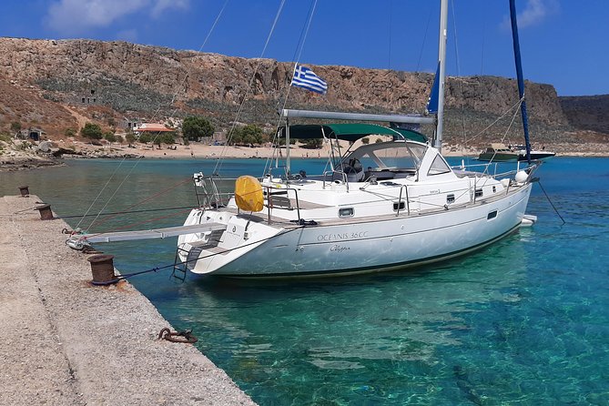 Private Sailing Cruise, Balos and Gramvousa with meal and drinks. - Balos Lagoon: beauty with a little effort