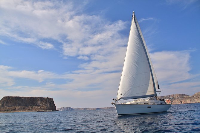 Private Sailing Cruise, Balos and Gramvousa with meal and drinks. - Price and value for different group sizes