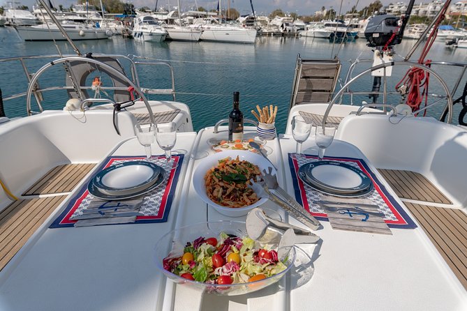 Private sailing cruise-Mykonos Southern Beach Hopping withLunch - Lunch, drinks, and the human side of the day
