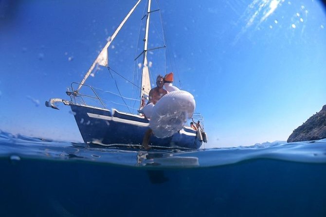 Private Sailing Cruise to Anthony Quinn Bay, Ladiko & Afandou Bay! - Ladiko Bay and Its Calm Water