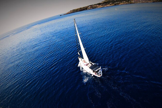 Private Sailing Tour in Rhodes - Captain Dino, the Crew, and Thor the Dog