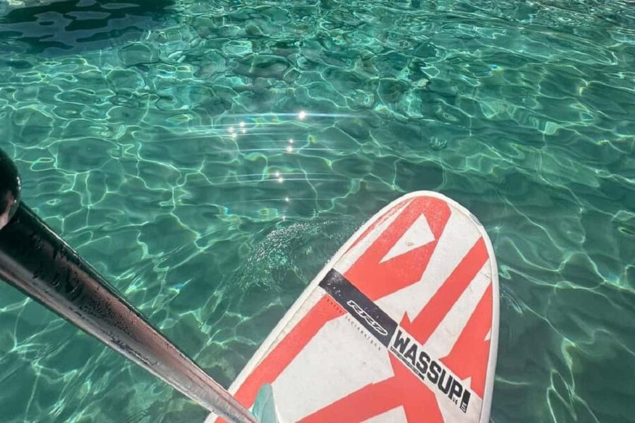 Private Sailing Trip from Heraklion to Dia with meal & SUP - Service from Aris and Zjohn