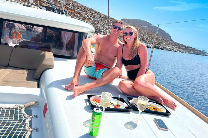 Rethymno Catamaran Cruise: Healthy Lunch & Open Bar - A comfortable boat for a long afternoon
