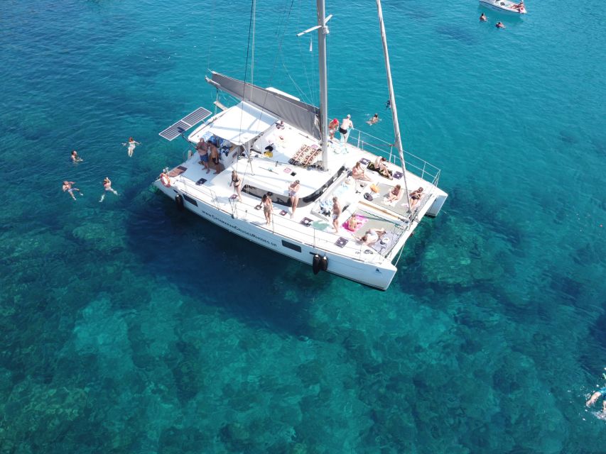 Rhodes: All-Inclusive Catamaran Cruise with Lunch and Drinks - Afandou Caves on the Power Route