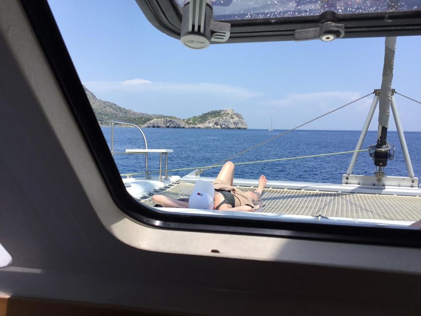 Rhodes: Sailing Catamaran Day Cruise with food and drinks - Key points to know before booking