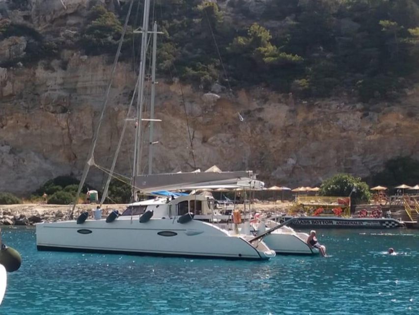 Rhodes: Sailing Catamaran Day Cruise with food and drinks - Why this private Rhodes cruise feels different