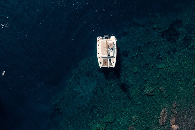 Romantic Sunset Catamaran Caldera Cruise incl. Meal & Drinks - Why the $114.93 price can make sense