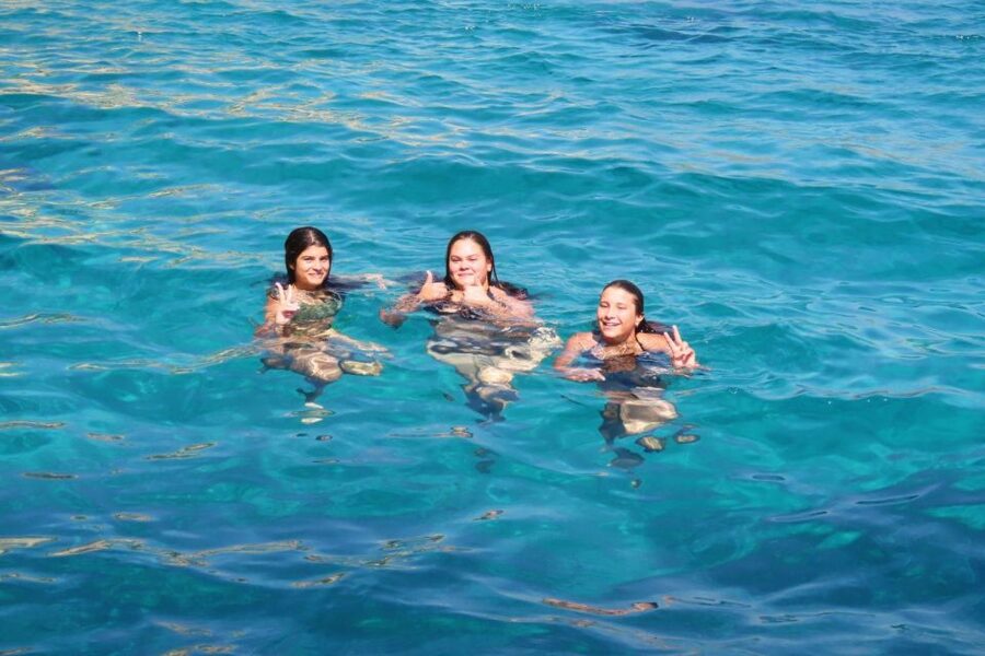 Sail Away in Kos: Unveil 3 Greek Isles’ Secrets! - The first hour: open water and dolphin watching