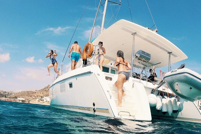 Sail the Athenian Coastline on a Catamaran with Meal & Wine - Vouliagmeni Bay and the second swim
