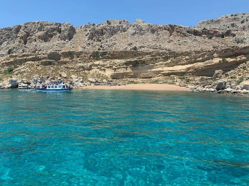 Sailing tour around Lindos with food and drinks - Meeting the boat near Pallas Beach