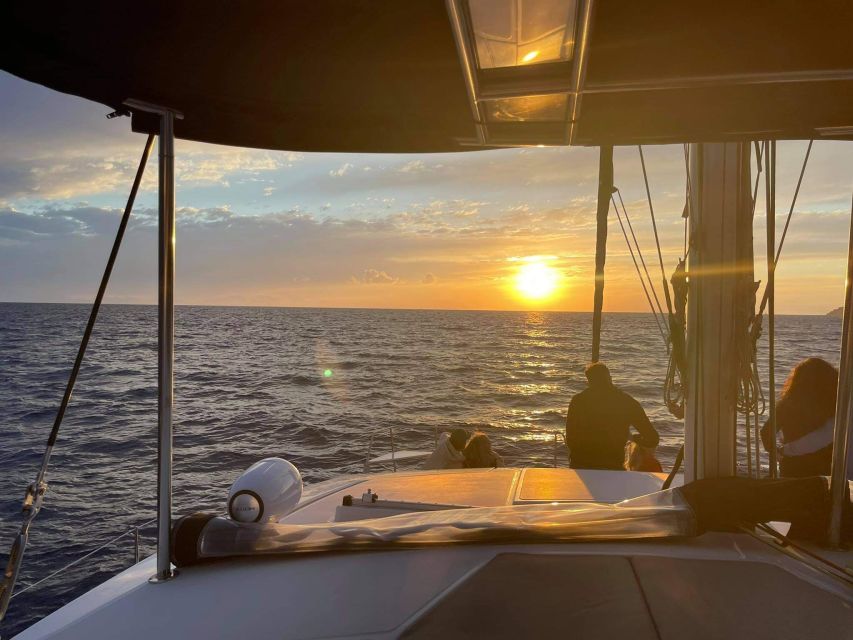 Santorini:All-inclusive Catamaran Cruise with Thirassia Stop - Weather, water temperature, and practical limits