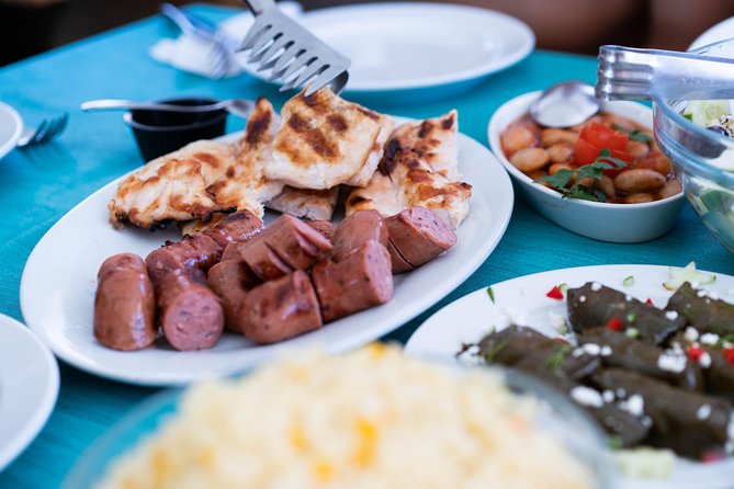 Santorini All-inclusive Private Catamaran Cruise - The food and open bar are a major part of the value