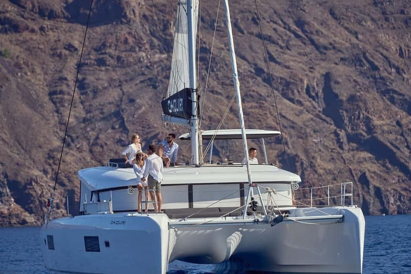 Santorini: Caldera Classic Catamaran Cruise w/ Meal & Drinks - How the $123 Price Holds Up