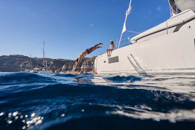 Santorini: Caldera Private Catamaran Cruise with Meal & Drinks - Who gets the best value from this cruise
