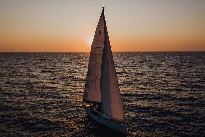 Santorini Caldera Private Sailing Boat Cruise - Sunset sailing changes the mood