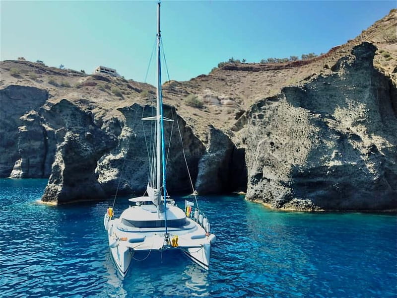 Santorini: Catamaran Cruise with Food and Drinks - Who should book this cruise?