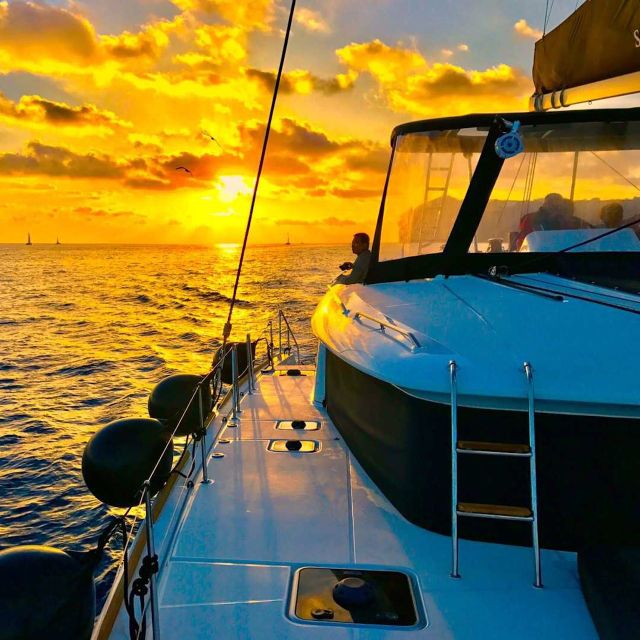 Santorini: Catamaran Cruise with Meal & Open Bar - Thirassia: the main meal and swimming stop