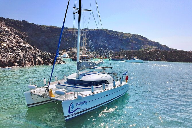 Santorini: Full-Day Catamaran Cruise, with Food|Drinks - Five things to know before you book