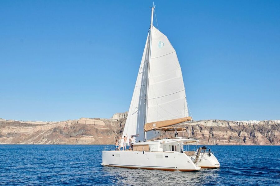 Santorini Gold Catamaran Cruise with Snorkel, BBQ & Open Bar - Is the $117 Price Good Value?