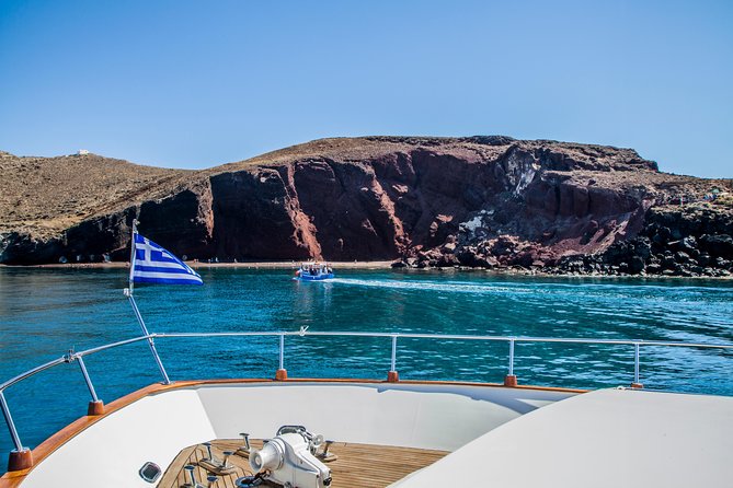Santorini: Motor Yacht Private Cruise with 5-Course Meal - What $1,840 means in practical terms