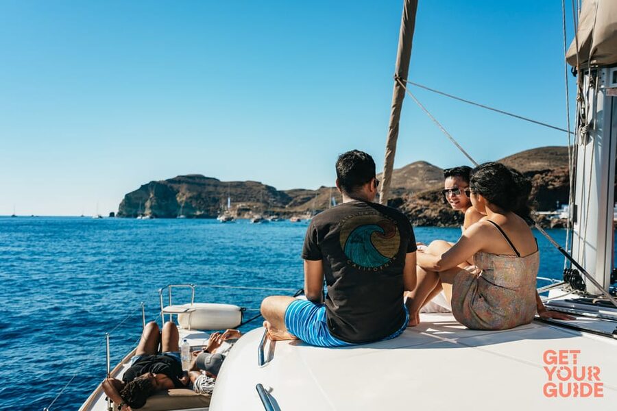 Santorini: Private Catamaran Tour with BBQ Meal and Drinks - Is $1,826 good value?