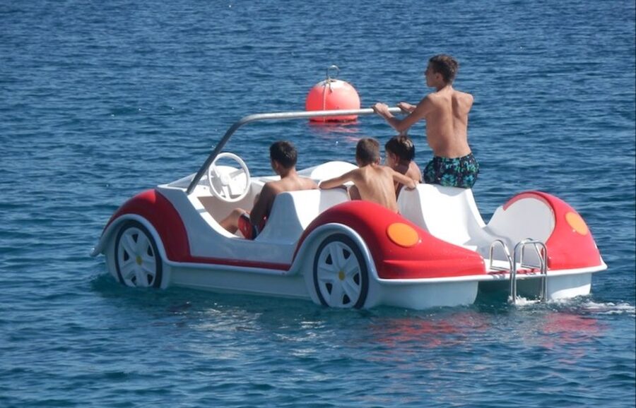Santorini: Sail into Serenity with Our Pedal Boats - A calm alternative to Santorini’s busy sightseeing