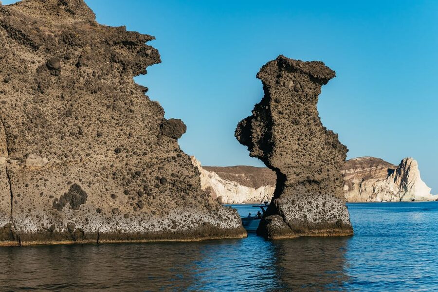 Santorini: Sailing Catamaran Cruise with BBQ and Drinks - What the boat feels like during five hours