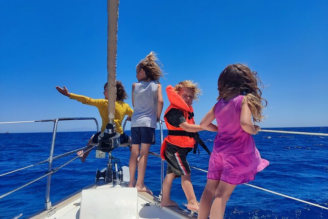 Santorini Semi-private Morning or Sunset Volcano Sailing Tour - Mavro Vouno and the Akrotiri Lighthouse
