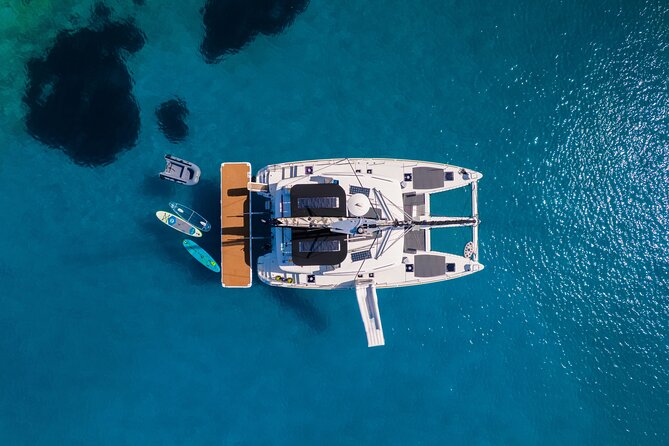 Semi-private Sailing trip with Lunch and Water Toys - A five-hour cruise built around swimming